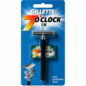 GILLETTE 7 O^CLOCK 1N GILLETTE 7 O^CLOCK 1N